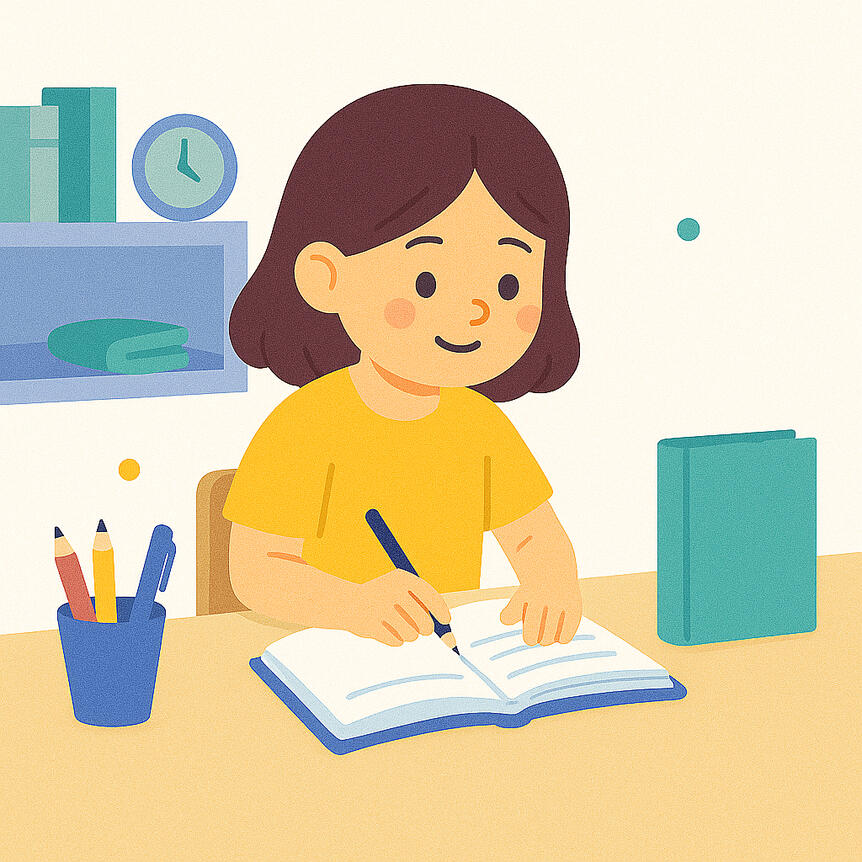 3. Aiuta i bambini a restare motivati nel completare le attività e i compiti quotidiani.